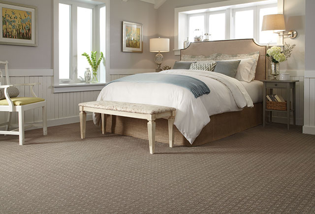 Anderson Tuftex carpet bedroom scene