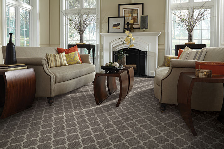 Carpet living room scene