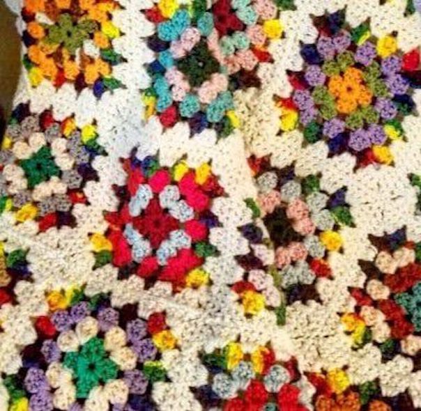 Crochet sweater quilt pattern